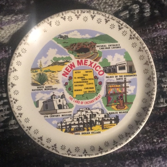 Collectible Plate from New Mexico - Picture 1 of 8